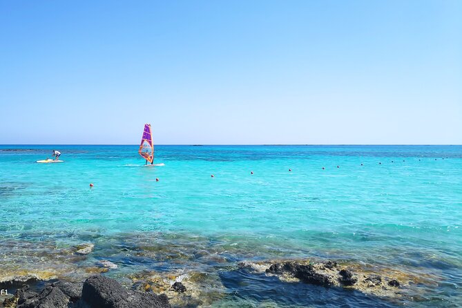 Chania: Elafonisi & Falasarna Private Tour w/olive oil tasting - What the lunch box and beach gear really add