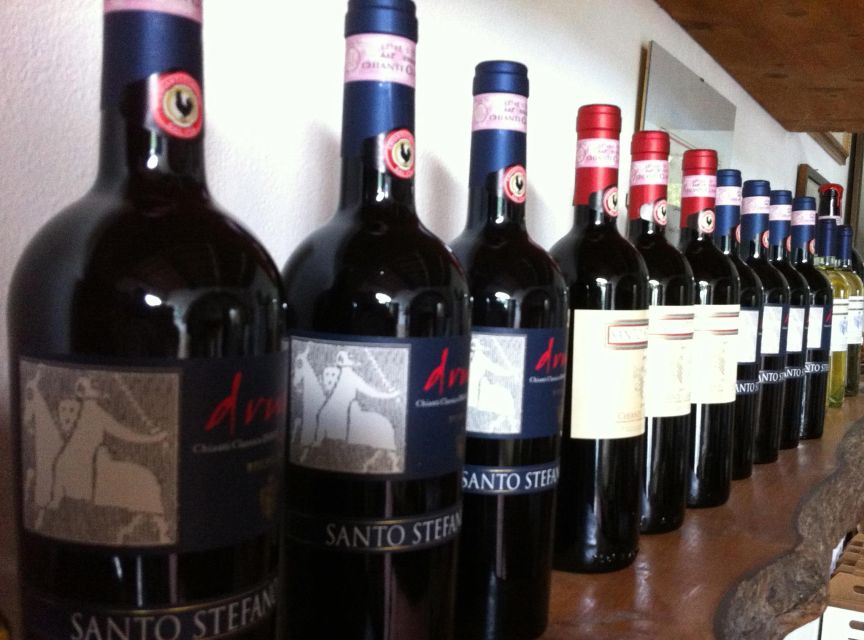 Chianti: Wine and Olive Oil Tasting with Cellar Tour - Wine, oil, and food in the small shop