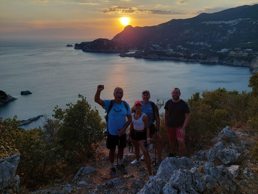 Corfu: Hiking in Olive Groves,Village,Sunset,with Swim Stop - Starting with pastry in Liapades