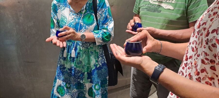 Crete: Full-Day Cretan Wines, Olive Oil, Raki and Food Tour - Raki, an old wine press, and the rakokazano