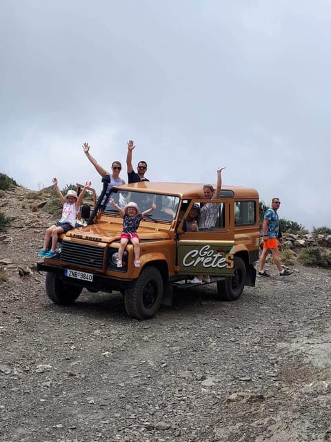 Crete: Jeep Safari Wine & Olive Oil testing Shepherd's House - Avdou, olive oil, and village food
