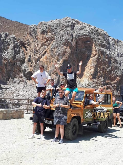 Crete: Jeep Safari Wine & Olive Oil testing Shepherd's House - Pickup areas, languages, and physical comfort