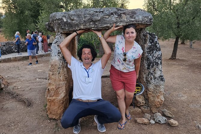 E-bike tour in Ostuni. Oil mill, Dolmen and huge olive trees - The Montalbano oil mill visit
