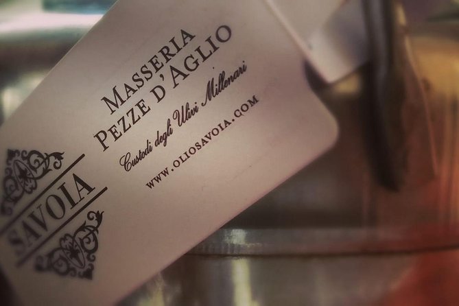Extra virgin Savoy Tour and olive oil tasting - FASANO - Seeing the modern oil mill