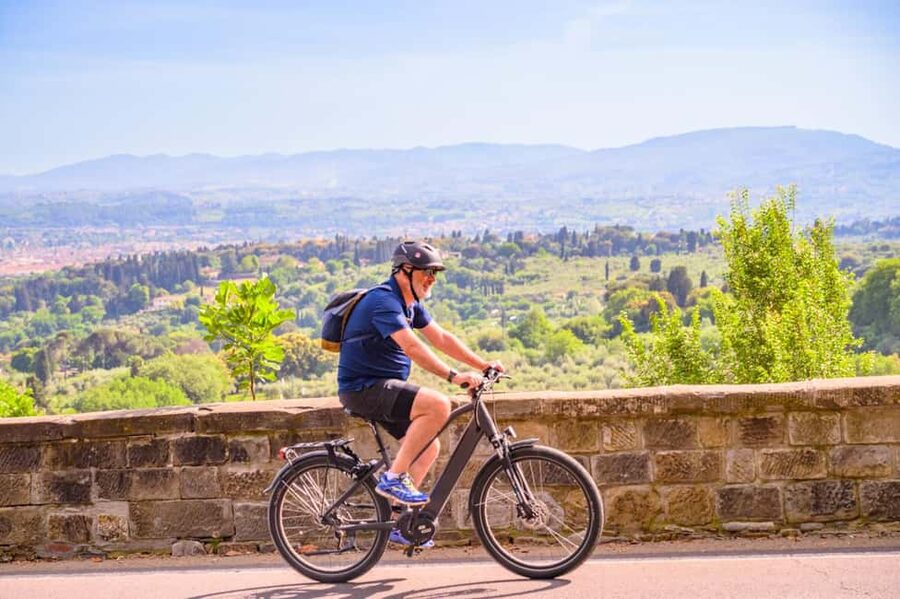 Fiesole E-Bike Tour with Olive Oil Tasting or Pool & Chill - The return ride is easier, but not effortless