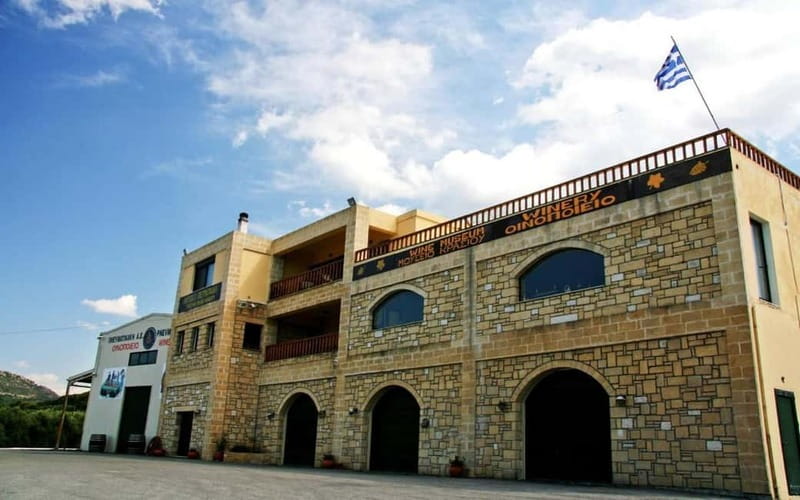 Flavors of Crete from Chania: Wine & Olive Oil Tasting Tour - A Cretan winery and its museum