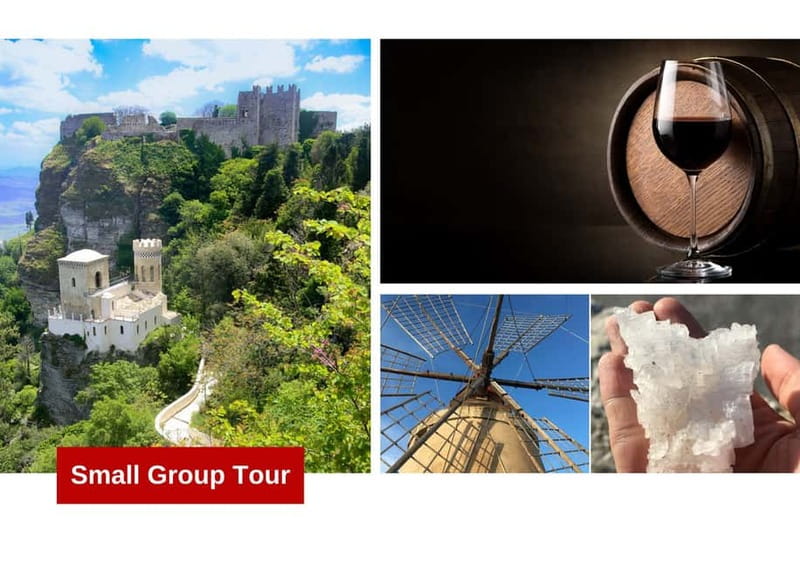 From Palermo: Erice & Marsala Salt, Olive Oil, and Wine Tour - The morning ride from Palermo to Erice