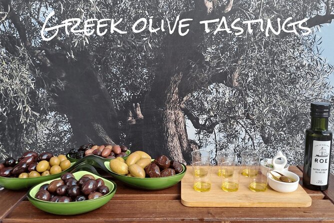 Greek Olives and Olive Oil Tasting in Athens - A food stop with roots in Sparta