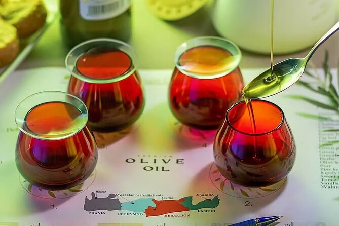 Guided Tasting of 3 Extra Virgin Olive Oils at Douloufakis Winery - Key points to know before you go
