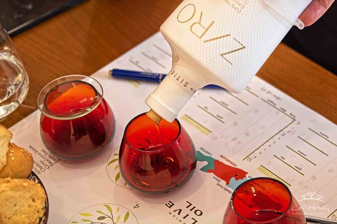 Guided Tasting of 3 Extra Virgin Olive Oils at Douloufakis Winery - Three Koroneiki oils tell three different stories