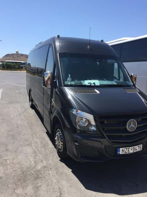 Heraklion: Knossos Zeus Cave Villages Olive Oil Factory Tour - Knossos Palace at the end of the day