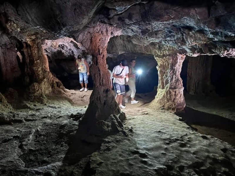 Island Spinalonga, Milatos Cave, Speedboat, OliveTasting - Starting in the orange Land Rover