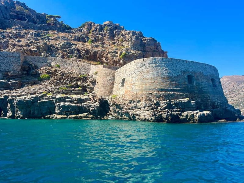 Island Spinalonga, Milatos Cave, Speedboat, OliveTasting - Arriving at Plaka for the speedboat