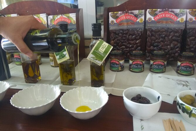 Katakolon Shore Ex: Skip-the-Lines Ancient Olympia & Olive market - Olive oil, olives, wine, and local specialties