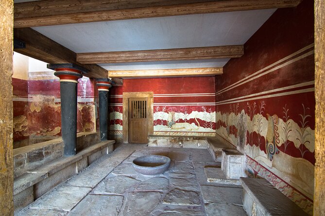 Knossos Cave of Zeus and Olive Oil Factory Full Day Private Tour - Aposelemis Dam and the sunken village of Sfenduli