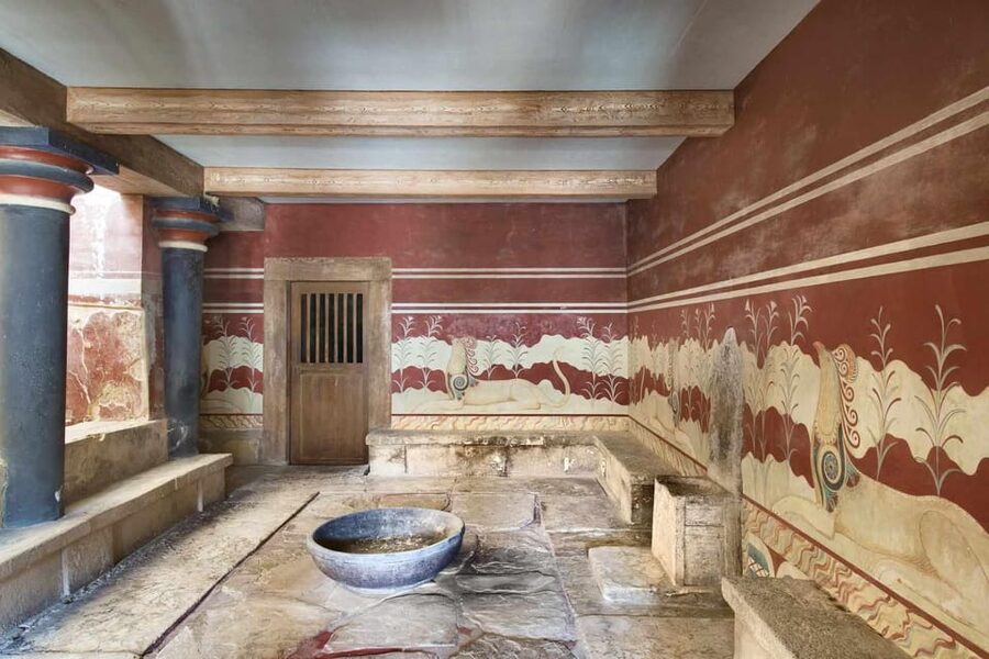 Knossos Palace &/or Zeus Cave + Olive Mill | Local & Private - Lassithi Plateau and the road through village Crete