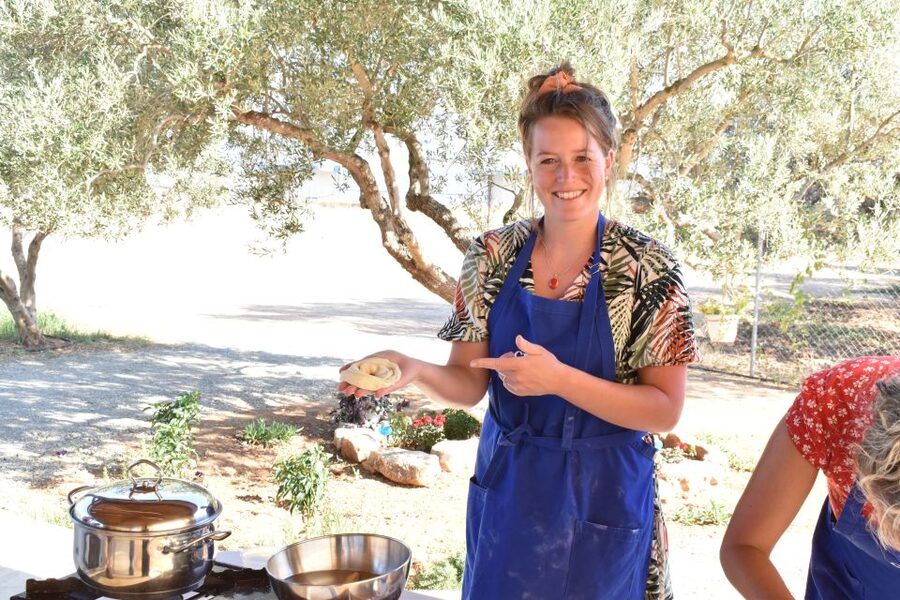 Moires: Cooking Class and Olive Oil Tasting at a Family Farm - Cooking a three-course Cretan meal