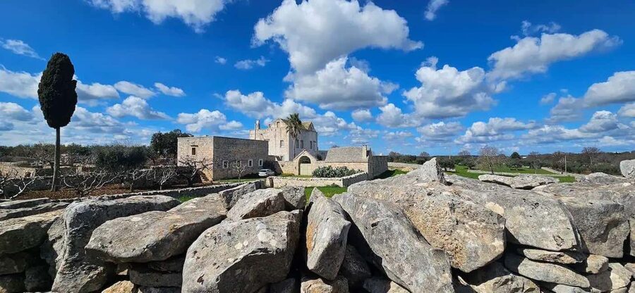 Monopoli: Ancient Olive Groves & Coastal E-Bike Ride - The blue cove is the turning point