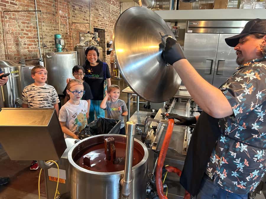 Nashville: Olive & Sinclair Chocolate Factory Tour - Antique melanguers and modern technique