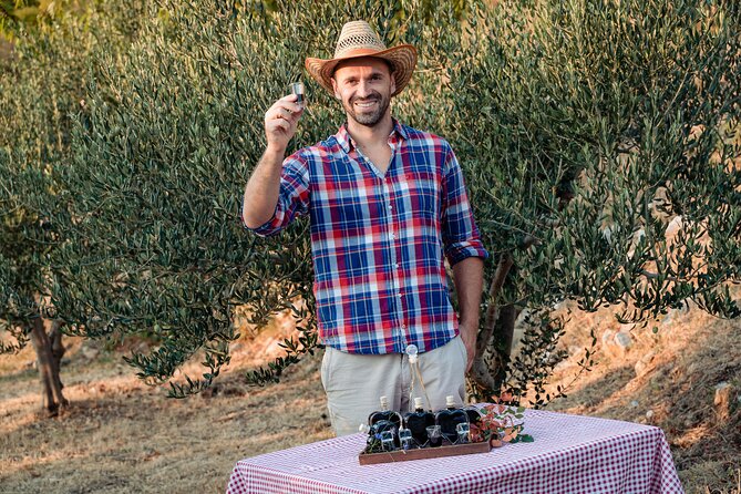 Olive farm & village - White wine, liqueurs, and orchard flavors