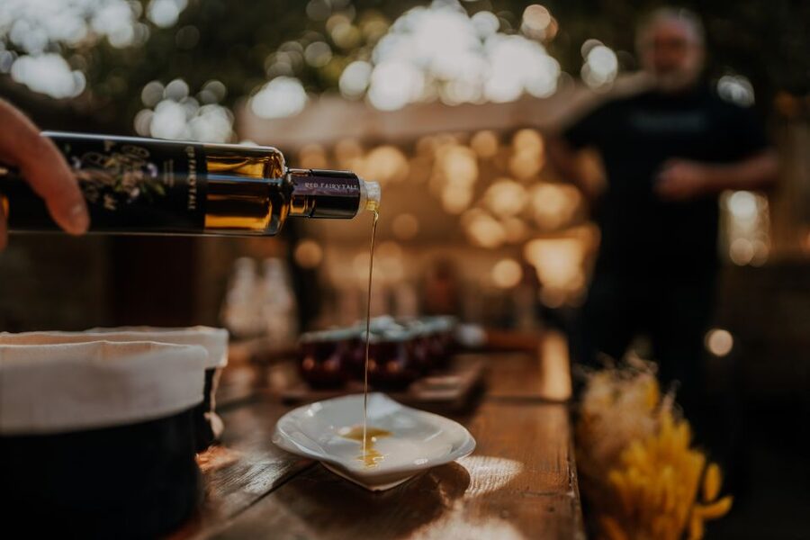 Olive Oil Tasting a Journey of Flavors and Aromas - Walking among the olive trees