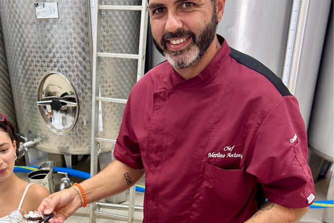 Olive Oil Tasting & Private Chef with Lunch - Finishing with orange semifreddo and cannolo