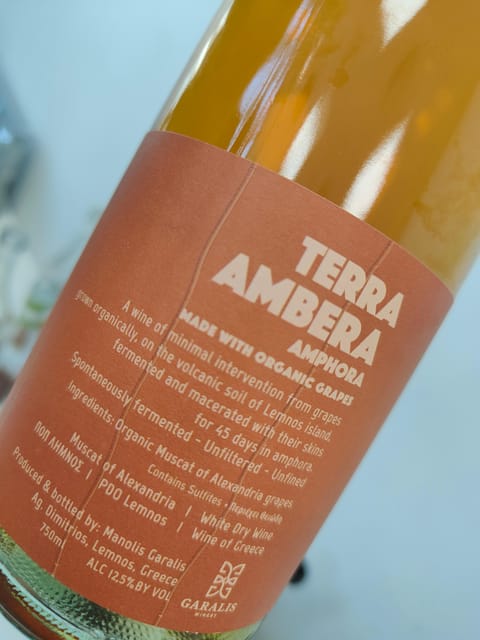 Orange & Natural Wines Of Greece with Cheese & Olive Oils - Amphorae, cement, steel, and oak