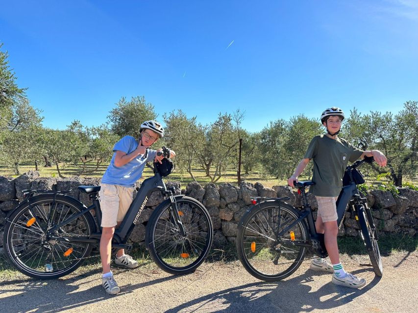 Ostuni: E-bike Tour, Ancient Olive Trees & Oil Tasting - Walking a short stretch of the Via Francigena