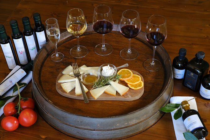 Private wine, Extra Virgin Olive Oils & Cheese Tasting - Six oils and the best part of the food table