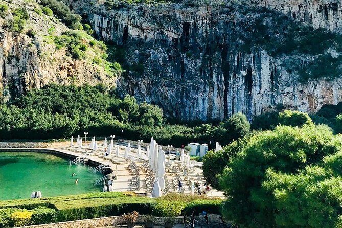Relax Day: Thermal Lake, Olive Oil Tasting & Poseidon Temple Tour - Key points at a glance