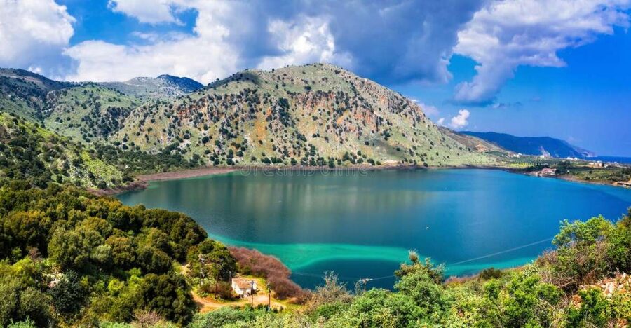 Rethymnon: Kournas Lake, Argyroupolis, and Olive Oil Tour - Argyroupolis village and the natural springs