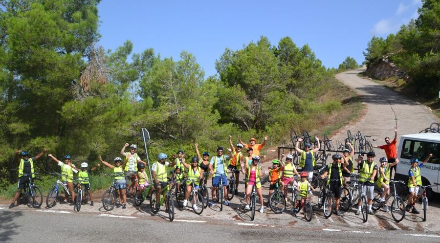 Salou: Fabulous Bike Tour with Olive Oil Tasting - Arriving in a traditional Catalan village