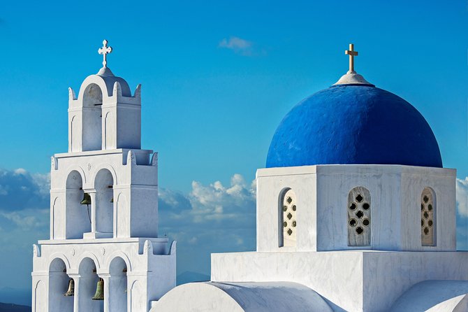 Santorini: 6hr Private Tour with Olive Oil, Beer or Wine Tasting - The Castle of St Nicholas and the Oia area