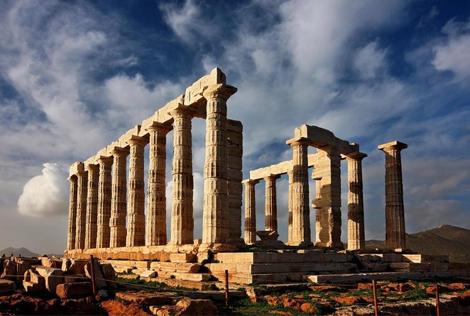 Sounion Highlights: Vouliagmeni, Olive Farm, Poseidon Temple, Thorikos Theatre - Lake Vouliagmeni offers a possible swim