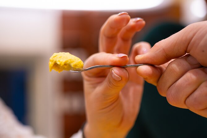 Symphony of Flavors - Corfu Old Town Food and Olive Oil Tasting - Fava puree connects oil with old cooking traditions