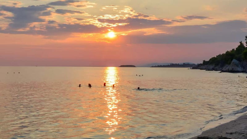 Thessaloniki: Halkidiki/Sithonia Swim, Sunset & Olive Tour - What to bring and what to budget