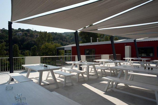 Wine, Beer, Olive Oil Tasting Private Tour (price per group of 6) - Gonia Monastery and a quieter historic stop