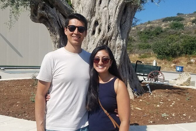 Wine, Olive Oil, and Honey Tour with Winemaker - At the olive oil mill, tasting Crete one spoon at a time