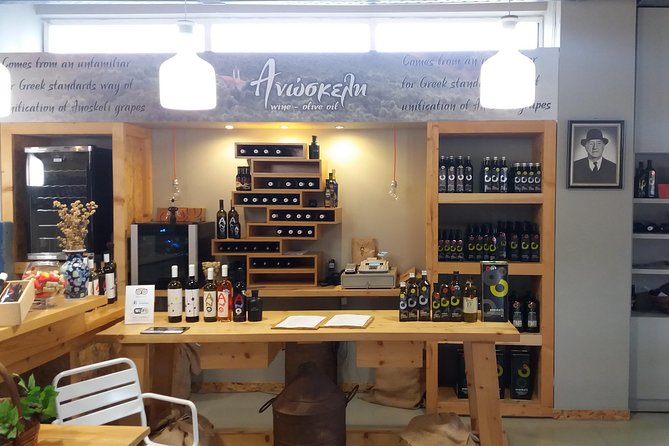 Wine & Olive Oil Tour with Lunch at Milia Mountain Retreat - From Chania to Vouves and its ancient olive tree